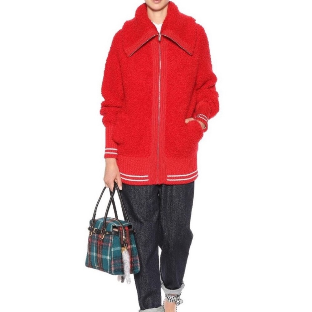 Miu Miu Red Coat
